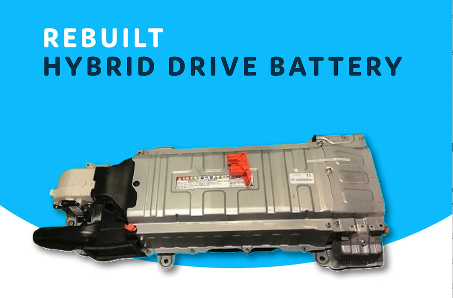 Hybrid battery being rebuilt by a certified technician